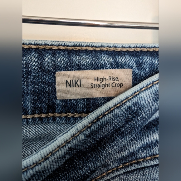 Mavi "Niki" Straight Crop Jeans - 27x25 - Picture 5 of 8